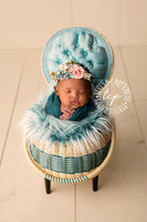 1-17-18_47A2582 teresa carmouche photogrpahy,newborn photography, swaddled newborn, newborn smiles,baton rouge newborn photographer, neworleans photographer, flower